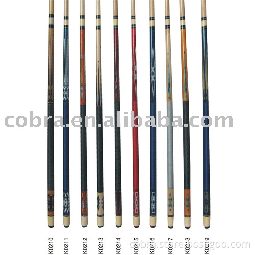 Billiard cues(K0210-K0219)